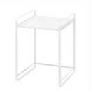 【tower】伸縮レンジラック ホワイト ブラック 山崎実業3130/3131