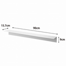 【tower】マグネットが付くウォールラックＷ９０ タワー石こうボード壁対応 山崎実業 1931/1932