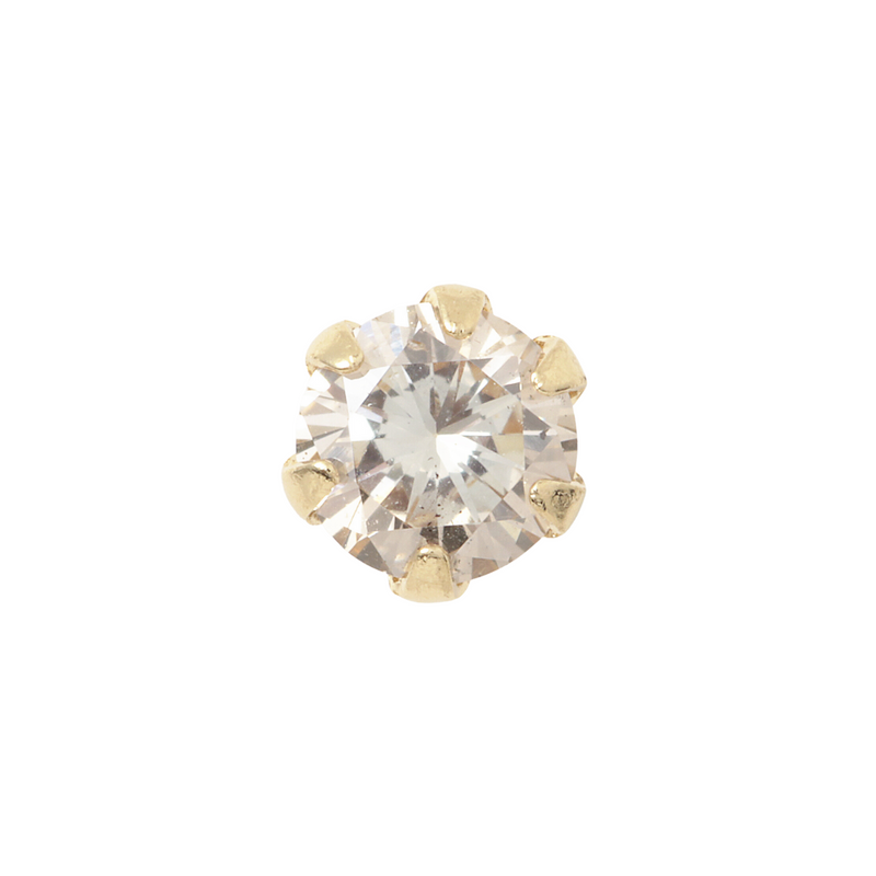 【 ダイヤモンドピアス 】<br>18K イエローゴールド 0.3ct ｜DNO5235YG