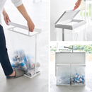 【tower】スリム蓋付き分別ゴミ袋ホルダータワー４５Ｌ 横開き 山崎実業 1761/1762