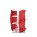 WHDB色：次回入荷未定 【お客様組立品】 WAVYシリーズ 高さ 150cm 幅 60cm 7段ブックラック FWD-0209