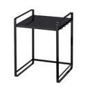 【tower】伸縮レンジラック ホワイト ブラック 山崎実業3130/3131