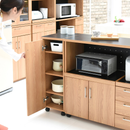 【お客様組立品】 北欧キッチンシリーズ 幅 120cm キッチンボード FAP-0030SET