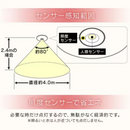 【アイリスオーヤマ】LED小型シーリングライト 人感センサーSCL20NMS-MCHL/SCL20LMS-MCHL/SCL20DMS-MCHL