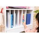 【お客様組立品】 幅60cm 高さ85cm 奥行30cm 多機能ランドセルラック ＜ワイドタイプ＞ FRM-0124