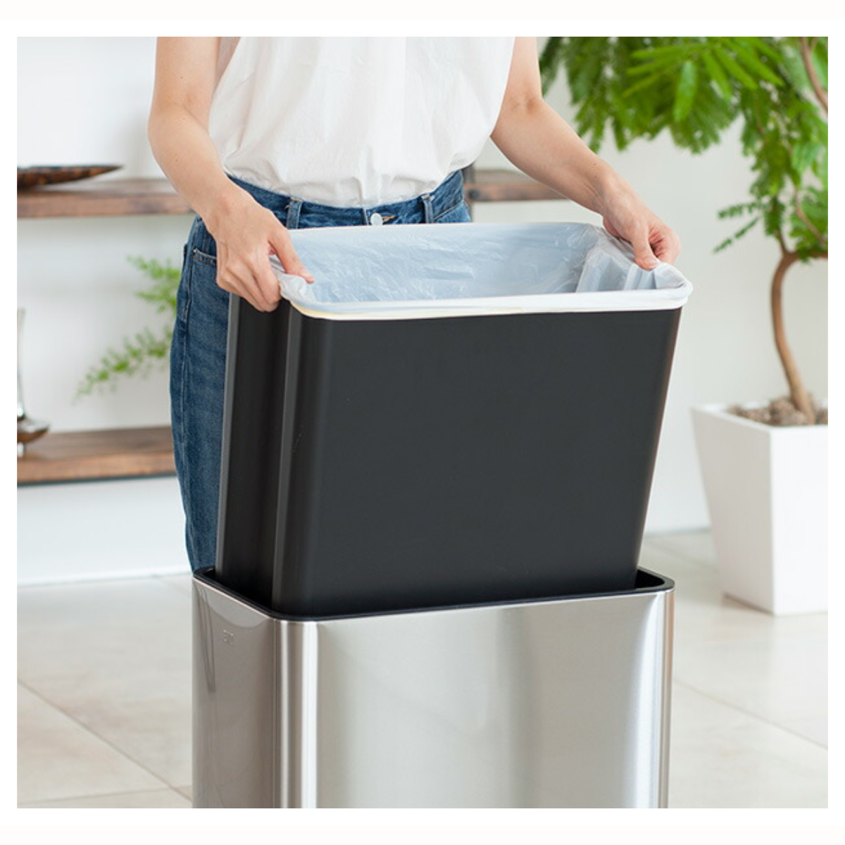 美品♡EKO ファントム センサービン 30L ブラックスチール Amazon｜EKO ファントムセンサービン 30L ブラックスチール ゴミ箱