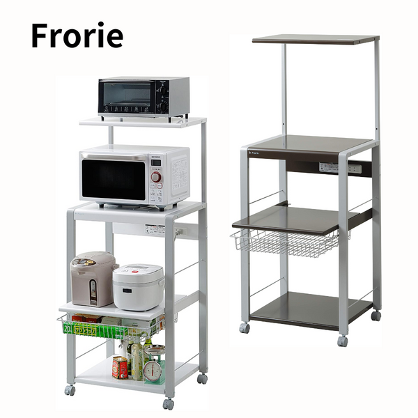 オープンラック3段 ハイタイプFrorie(ホワイト) 新生活便利帳 掲載商品 】オープンラック「Frorie」3段タイプ
