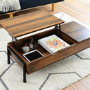 【お客様組立品】 ELVISシリーズ 幅94.5cm 高さ26～40cm リフティングテーブル （ロータイプ） KKS-0024