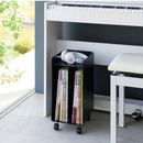 【tower】ピアノ下楽譜収納ワゴン タワー 山崎実業 1959/1960