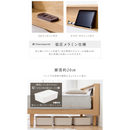 【アイリスオーヤマ】すのこベッドフレーム（セミダブル）SNB-SD