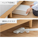 【アイリスオーヤマ】すのこベッドフレーム（セミダブル）SNB-SD