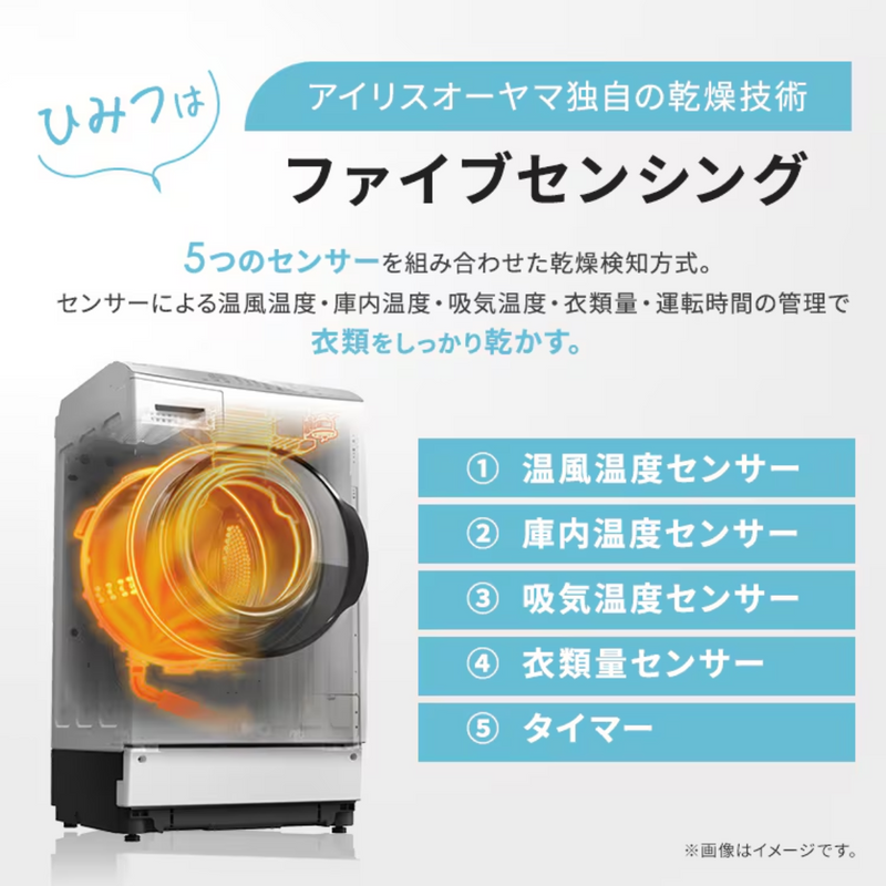 アイリスオーヤマ】ドラム式洗濯機 8kg FLK852 アイリスオーヤマ】ドラム式洗濯機 8kg FLK852