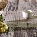 ビンテージ調 ドロップステッチパネルデザインラグ 【アイナ】