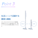 【AQUA】スティッククリーナー　AQC-HX1A-W