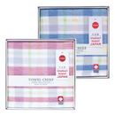 【ごあいさつギフト】 今治タオルハンカチ（チェック柄1枚入り）