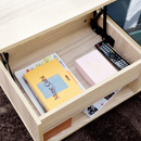 【お客様組立品】 「和」×「モダン」シリーズ リフティングテーブル 幅80cm FWM-0003