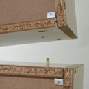 【お客様組立品】 Two-tone BOXシリーズ ガラス扉＆チェスト FMB-0001