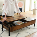【お客様組立品】 ELVISシリーズ 幅94.5cm 高さ26～40cm リフティングテーブル （ロータイプ） KKS-0024