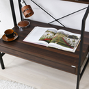 【お客様組立品】 Ritaシリーズ 引出し付きワークデスク DRT-1001