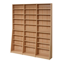 【お客様組立品】 高さ180cm幅150cm 文庫本800冊以上収納可能な本棚 FRM-0011