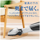 【AQUA】コードレススティッククリーナー AQC-ZX1A-W