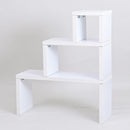 【お客様組立家具】 リビングテーブル ネストテーブル ローテーブル 木製 3個セット 長方形 コノ字テーブル センターテーブル FTA-0001