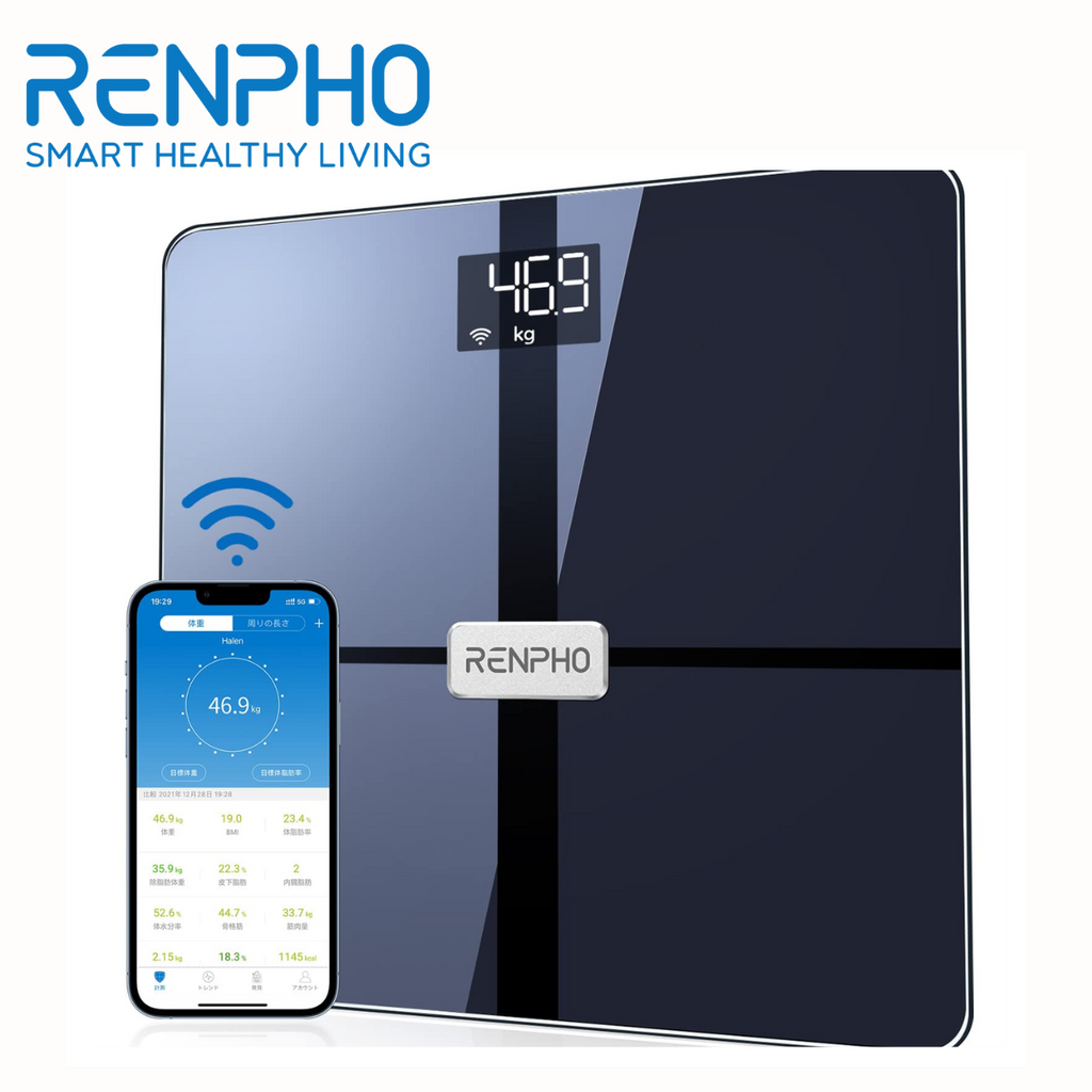 RENPHO 】体組成計 Premium （Wi-Fi & Bluetooth対応）｜ ES-WBE28