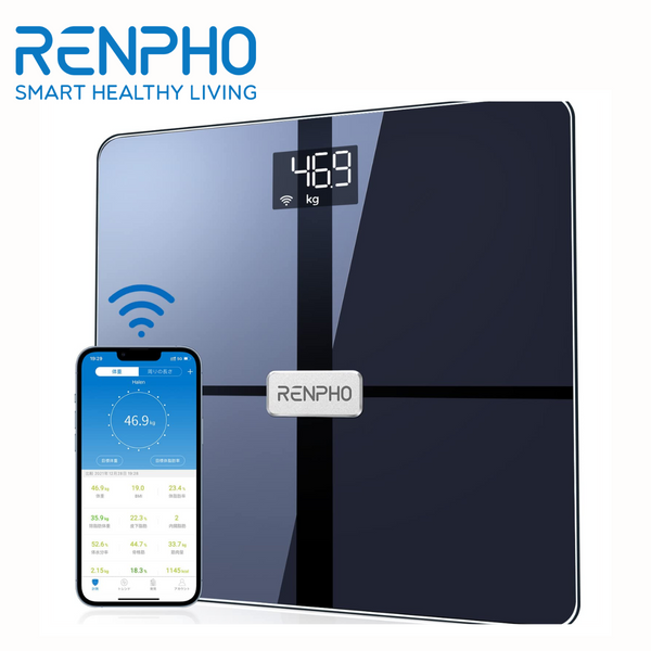 【 RENPHO 】<br>体組成計 Premium （Wi-Fi & Bluetooth対応）｜ ES-WBE28
