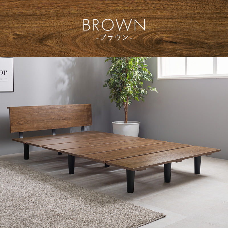 【お客様組立品】<br>マットレス付セミダブルベッド<br>KB-3064SD