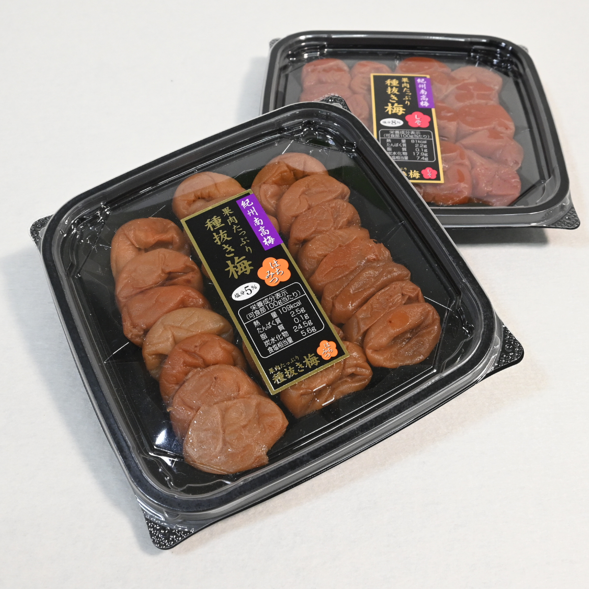 南高梅 種抜き梅 味わいセット 200g2種セット(400g) 南高梅 種抜き梅 味わいセット 200g2種セット(400g)