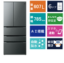 6ドア冷凍冷蔵庫　SJ-MF61R(607L)