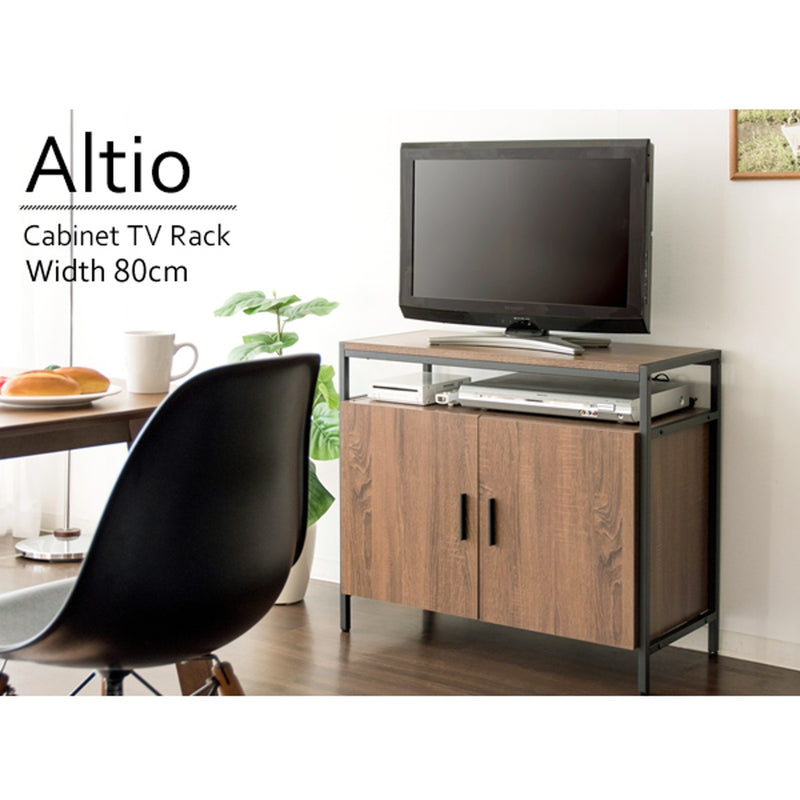 【お客様組立品】<br>キャビネットテレビ台<br>Altio（アルティオ）全2色　TV-801