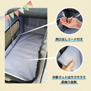 【 Sun Ruck 】 ハンドル付ペットキャリー グレー SR-PCR01-GY