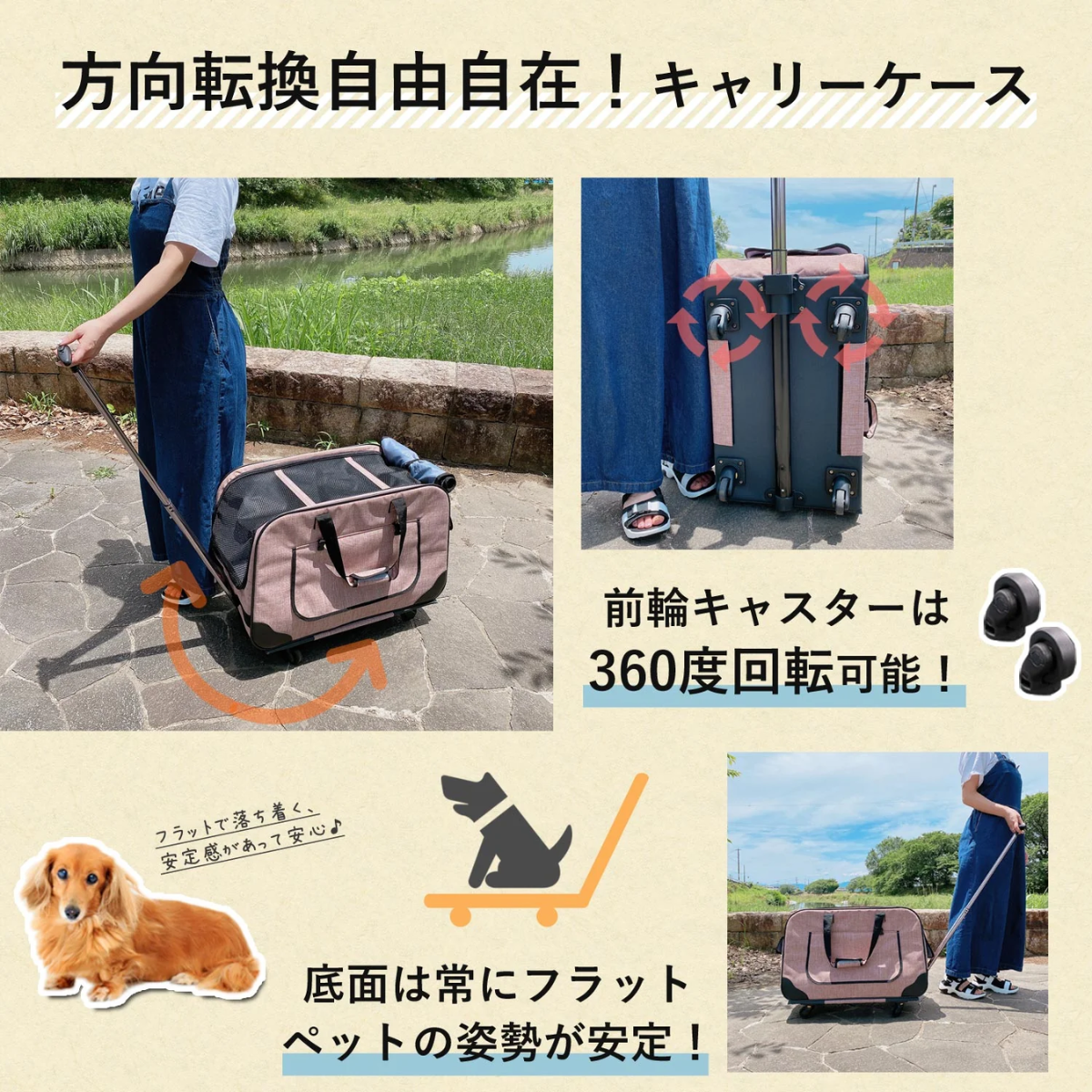 Sun Ruck 】 ハンドル付ペットキャリー グレー SR-PCR01-GY Sun Ruck 】 ハンドル付ペットキャリー グレー SR-PCR01-GY