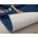 MICKEY Mitsumaru circle KITCHEN MAT　DMM-5094アイボリー / ネイビー