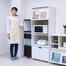 【お客様組立品】 隙間ミニキッチンシリーズ レンジラック FKC-0010