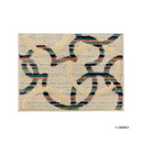 MICKEY Mitsumaru circle KITCHEN MAT　DMM-5094アイボリー / ネイビー