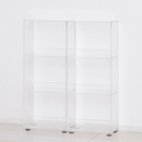 KUROSHIO アクリリック 極薄コミック収納/シューズラック2個組 23369・23370