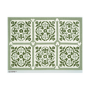 MICKEY / Carreaux RUG　DRM-1072グリーン