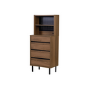 【お客様組立商品】 ディスプレイチェストラック 幅55.5 奥行35.5 FMC-0003