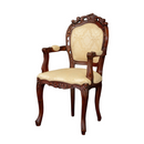 KUROSHIO フランシスカチェアー肘付（ブラウン）90022　・（ホワイト）92175