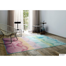 PRINCESS / Shell fish RUG　DRT-1066ブルー