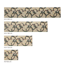 MICKEY Mitsumaru circle KITCHEN MAT　DMM-5094アイボリー / ネイビー