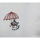 MOOMIN UMBRELLA レースカーテン A1014ホワイト