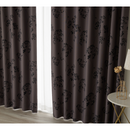 DISNEY MICKEY / Twig leaf ドレープカーテン M-1003パープル M-1004アイボリー