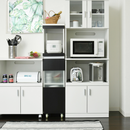 【お客様組立品】 隙間ミニキッチンシリーズ レンジラック FKC-0010