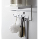 【tower】マグネットバスルーム多機能ラック ホワイト ブラック 山崎実業3548/3549