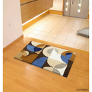MICKEY / Semicircle MAT　DMM-4041レッド ブルー