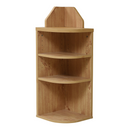 【お客様組立品】 Lycka landシリーズ カウンター下 コーナーラック FLL-0064【全2色】