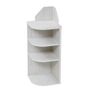 【お客様組立品】 Lycka landシリーズ カウンター下 コーナーラック FLL-0064【全2色】